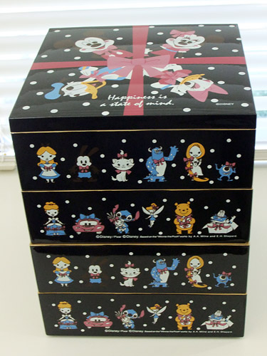 ディズニー おせち 2014年 重箱