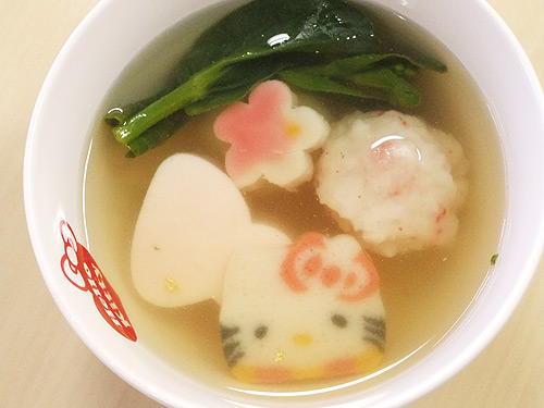 キティおせち40週年 お吸物5食セット